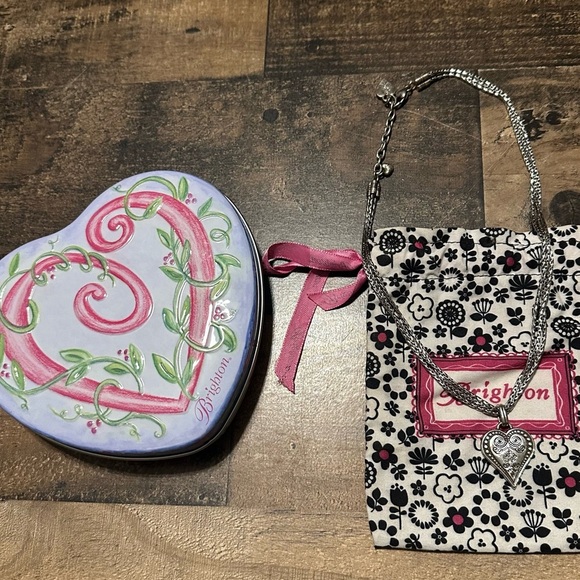 Brighton French Quarter Ophelia Heart Necklace - Picture 1 of 4